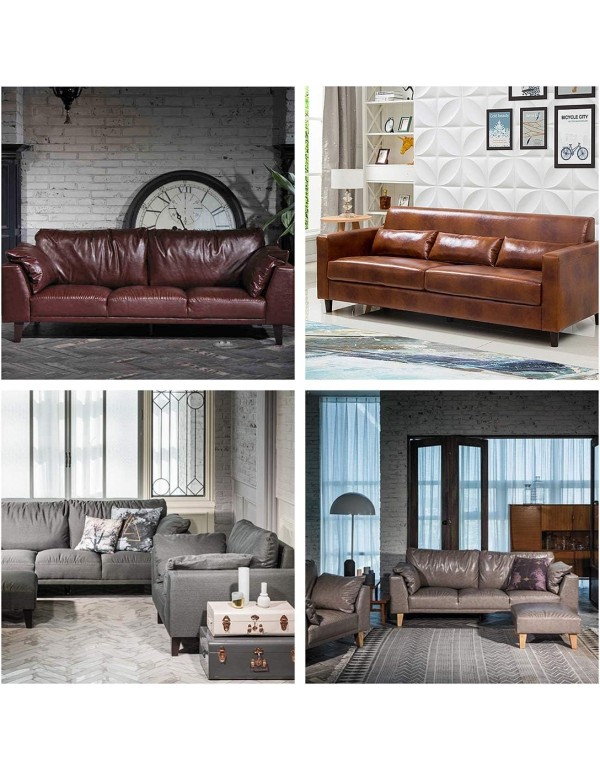 WEICHUAN Tapered Solid Beech Wood Replacement Sofa Couch Chair Ottoman Loveseat Coffee Table Cabinet Wood Furniture Feet Furniture Wood Legs(5.5" Set of 4)